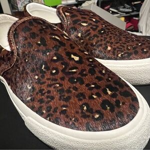 Madewell Leopard Textured Slip-On Shoe